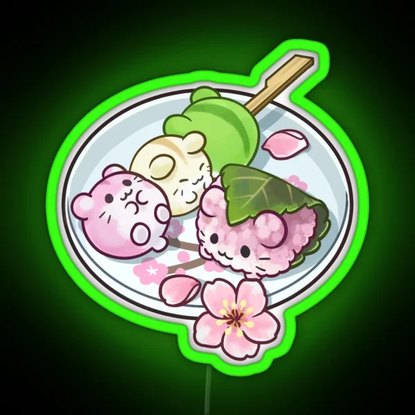 Dango And Mochi RGB Neon Sign