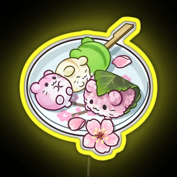 Dango And Mochi RGB Neon Sign