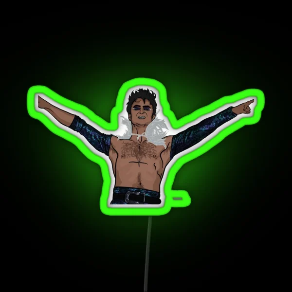 Daniel Radcliffe Oregon Trail Dance RGB Neon Sign