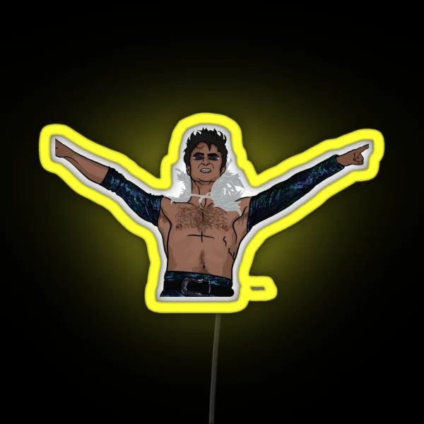 Daniel Radcliffe Oregon Trail Dance RGB Neon Sign