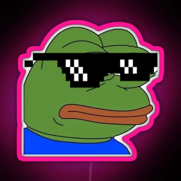 Dank Pepe RGB Neon Sign
