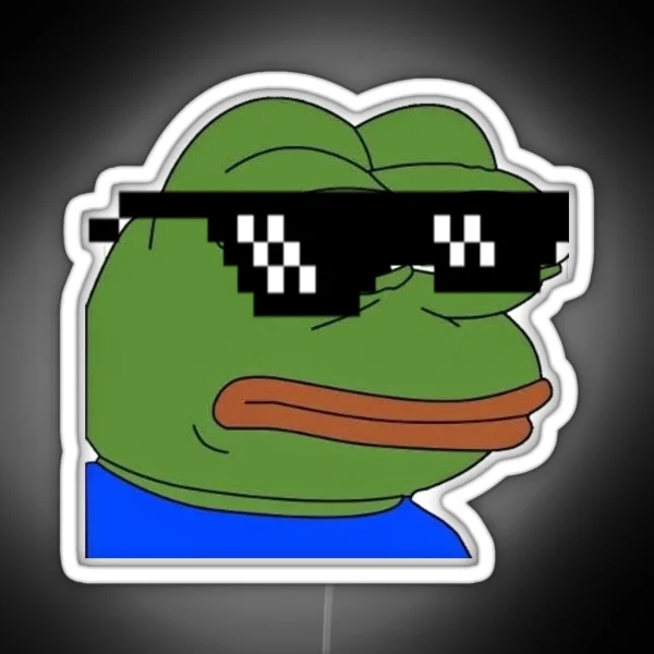 Dank Pepe RGB Neon Sign