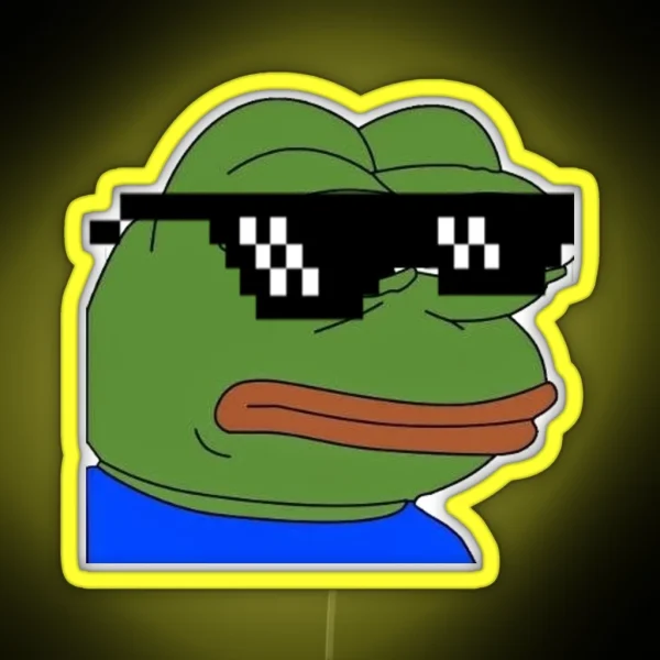Dank Pepe RGB Neon Sign