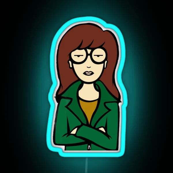 Daria Morgendorffer Led RGB Neon Sign