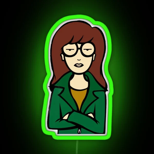 Daria Morgendorffer Led RGB Neon Sign
