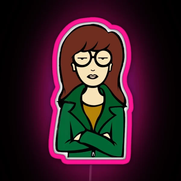 Daria Morgendorffer Led RGB Neon Sign
