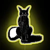 Dark Cat Lovers RGB Neon Signs for Home Decor Enthusiasts