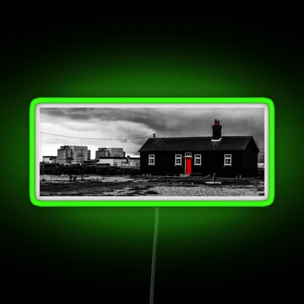 Dark Impressions At Dungeness RGB Neon Sign