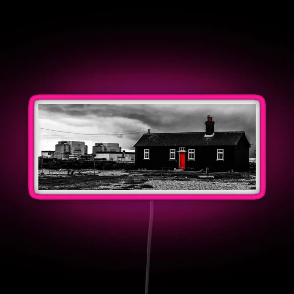 Dark Impressions At Dungeness RGB Neon Sign