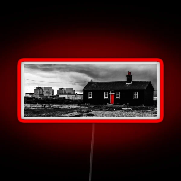Dark Impressions At Dungeness RGB Neon Sign