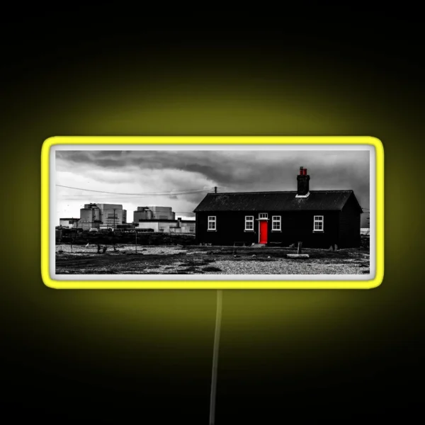 Dark Impressions At Dungeness RGB Neon Sign