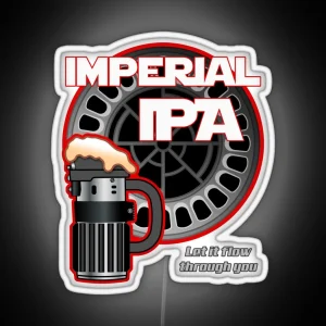 Dark Side Imperial IPA RGB Neon Sign