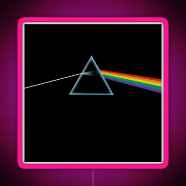 Dark Side Of The Moon RGB Neon Sign