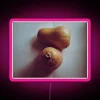 Vintage-inspired Dark Squash RGB Neon Sign with Electric Glow Effect
