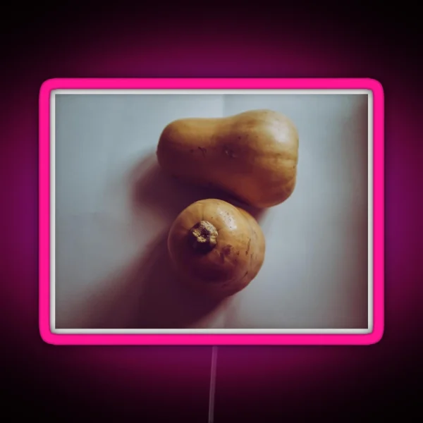 Dark Squash RGB Neon Sign