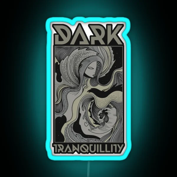 Dark Tranquillity Abstract RGB Neon Sign