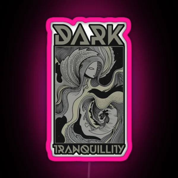 Dark Tranquillity Abstract RGB Neon Sign