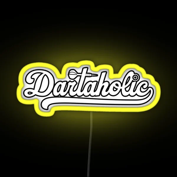 Dartaholic RGB Neon Sign