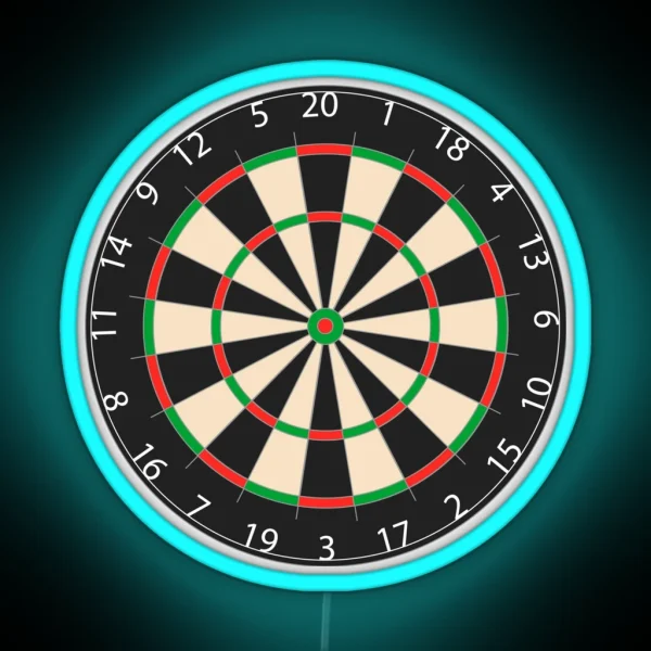 Dartboard RGB Neon Sign