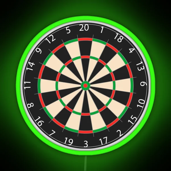 Dartboard RGB Neon Sign