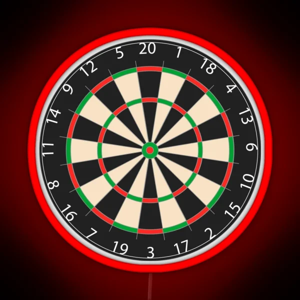 Dartboard RGB Neon Sign