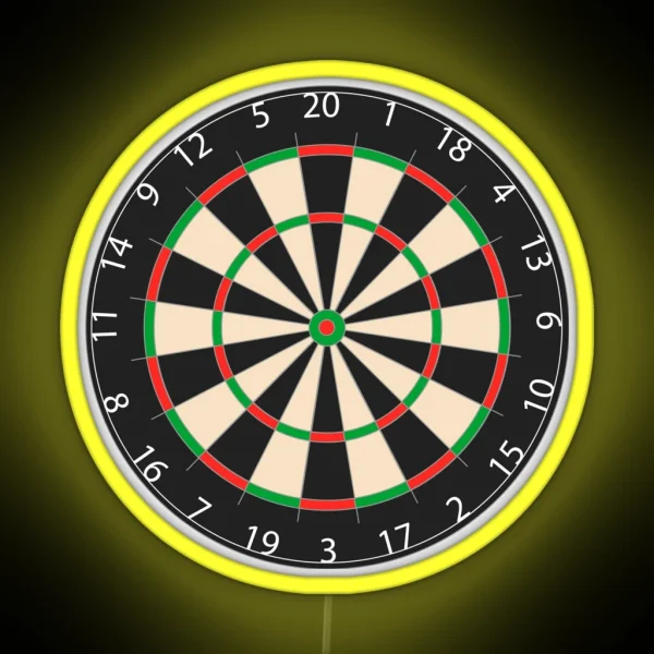 Dartboard RGB Neon Sign
