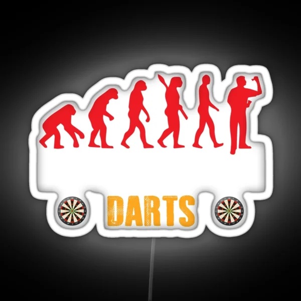 Darts Evolution RGB Neon Sign