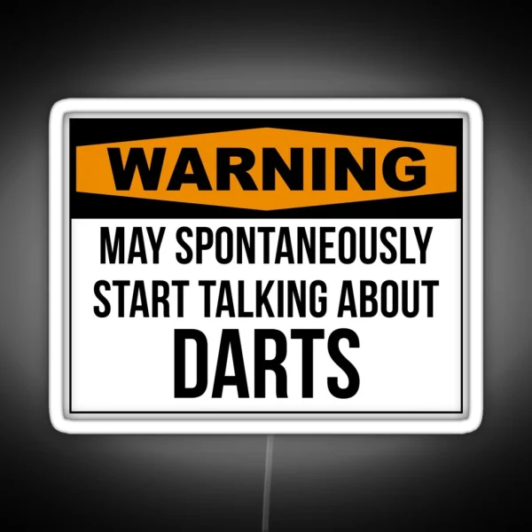 Darts Quote RGB Neon Sign