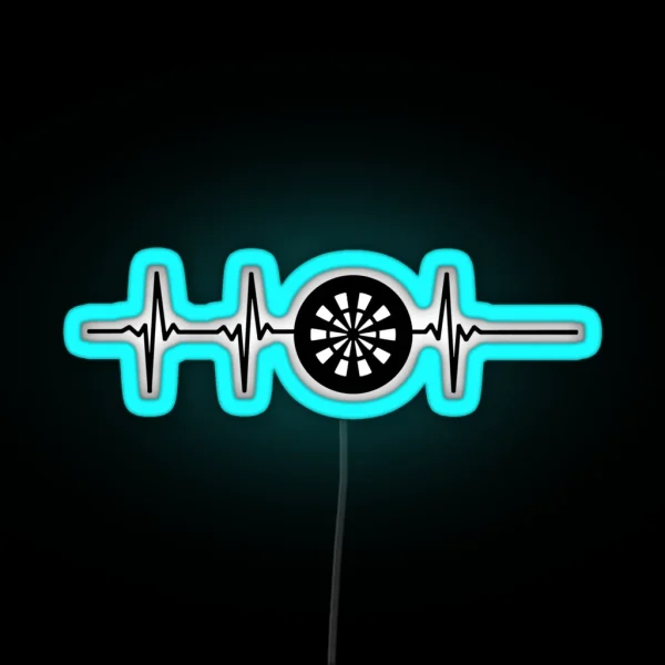 Darts RGB Neon Sign