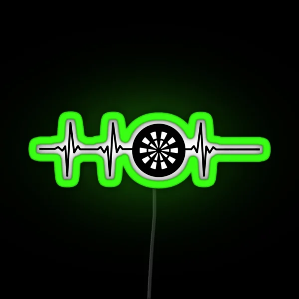 Darts RGB Neon Sign