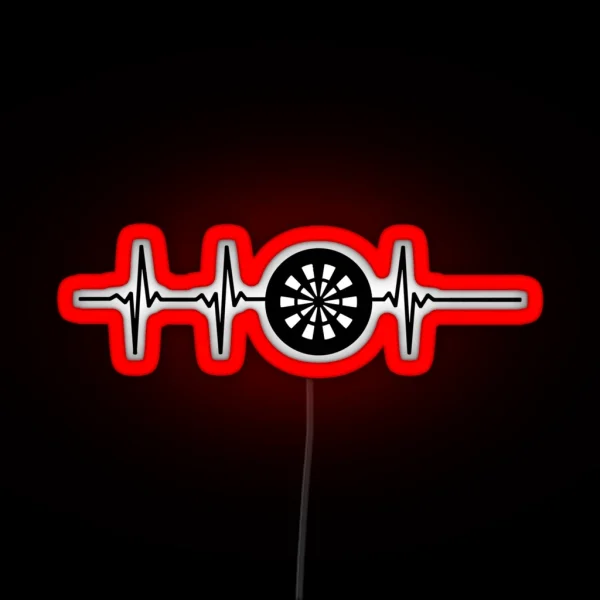 Darts RGB Neon Sign