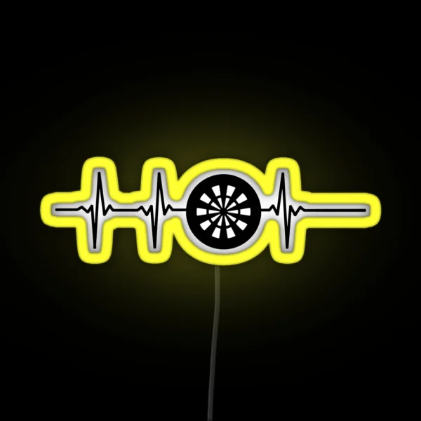 Darts RGB Neon Sign