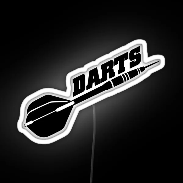 Darts RGB Neon Sign