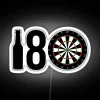 Unique RGB neon bar sports darts gift idea decoration.