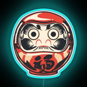 Daruma RGB Neon Sign