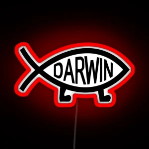 Darwin RGB Neon Sign