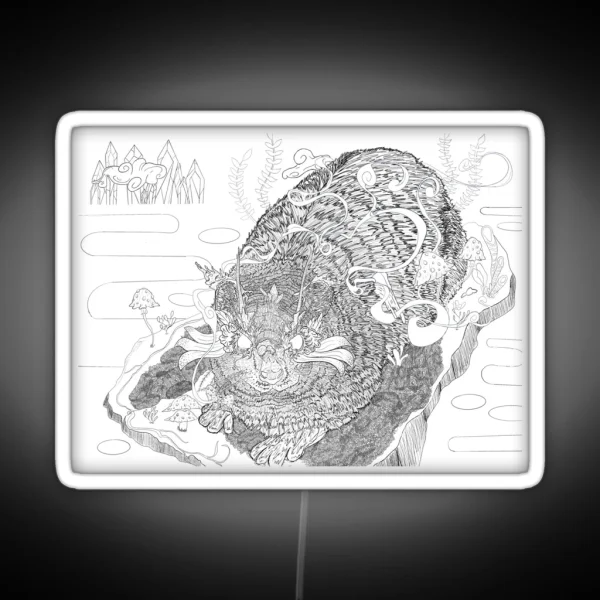 Dassie Bandw RGB Neon Sign