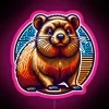 Vibrant Dassie Hyrax Customizable RGB Neon Sign Art Decoration Display