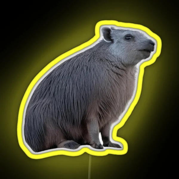 Dassie Hyrax RGB Neon Sign