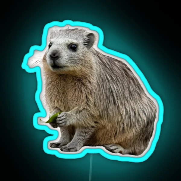 Dassie Hyrax RGB Neon Sign