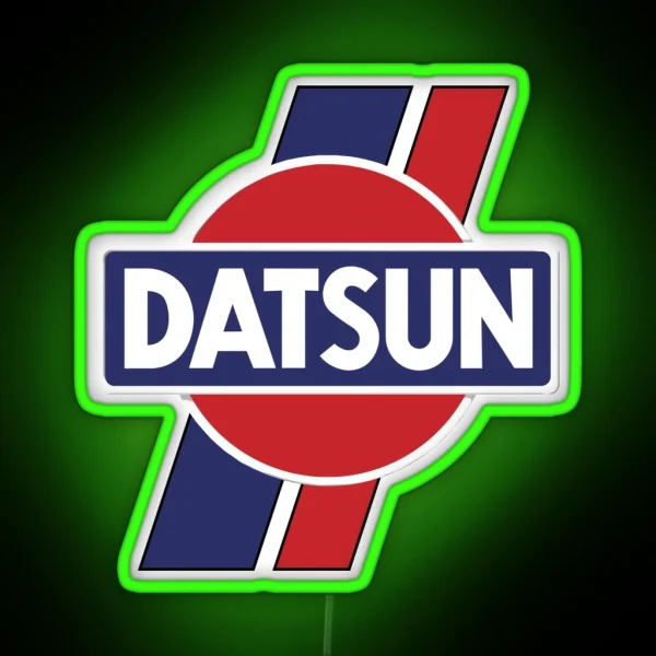 Datsun Retro Japanese RGB Neon Sign
