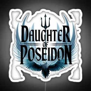 Daughter Of Poseidon Mythical Ocean Goddess 3 RGB Neon Sign