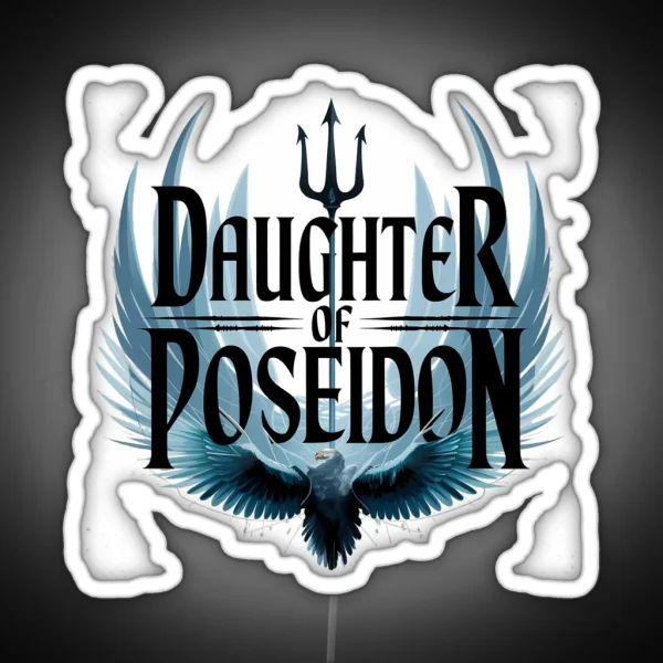 Daughter Of Poseidon Mythical Ocean Goddess 3 RGB Neon Sign