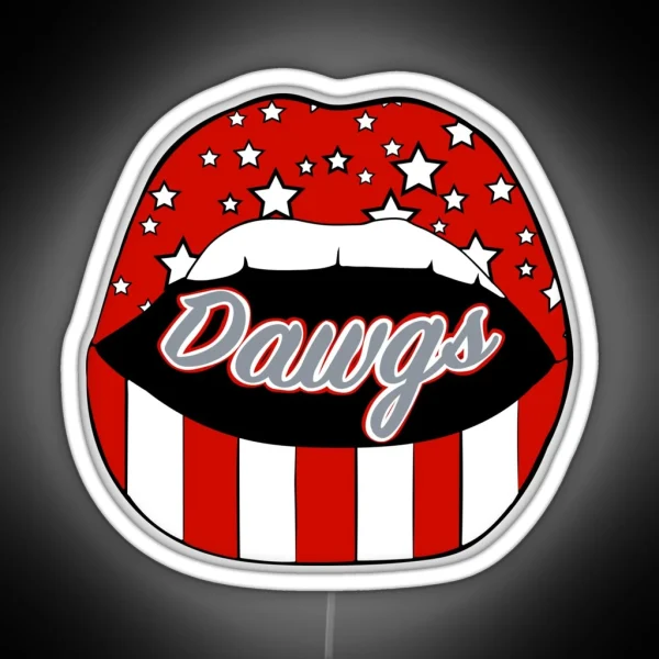 Dawg Lips RGB Neon Sign