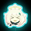 Neon Dream Sign Featuring Paimon Face in Vibrant RGB Colors