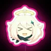 Personalized RGB LED Sign with Genshin Impact's Paimon Daydream Face Design