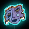 Vibrant DAYDREAM Neon Sign with RGB Color Changing LED Lighting