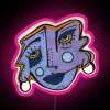 Vibrant color-changing DAYDREAM v2 RGB LED neon signage display artwork