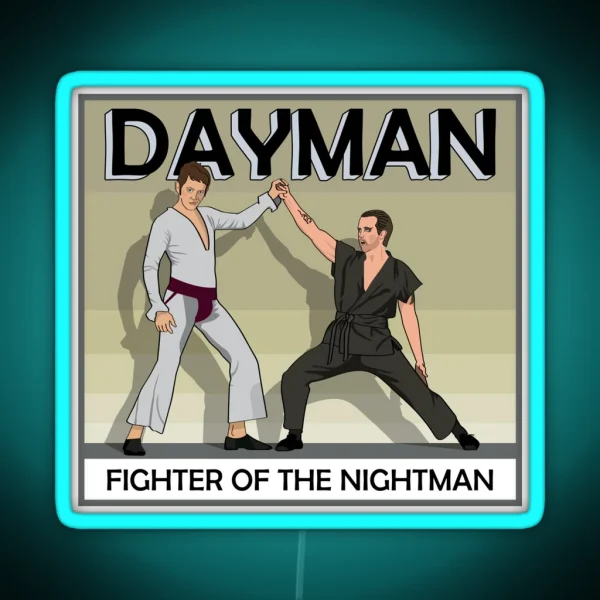 Dayman Always Sunny Tan RGB Neon Sign