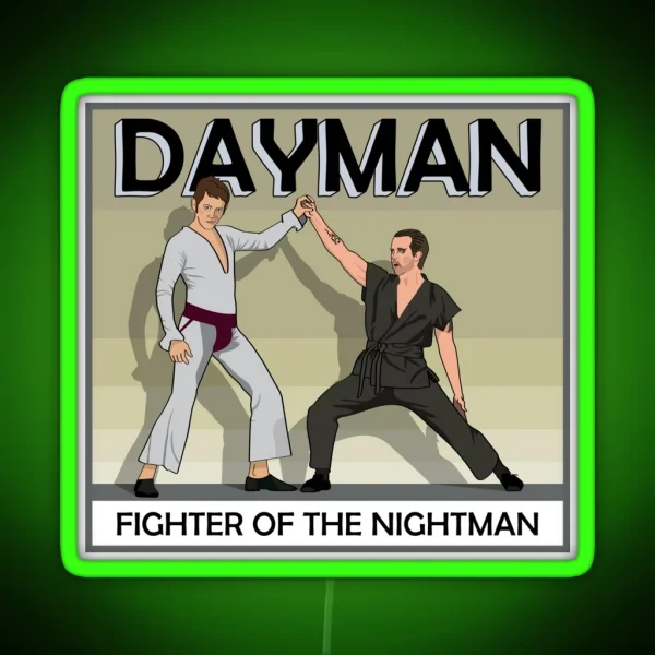 Dayman Always Sunny Tan RGB Neon Sign